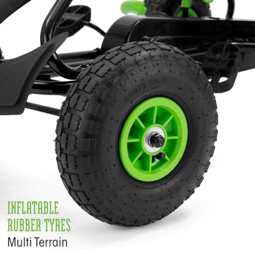 Xootz Viper Racing Go Kart, Kids Fun Ride