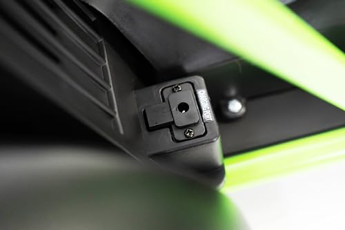 XN E-Go Kart 24v Kids Electric Ride - Black/Green