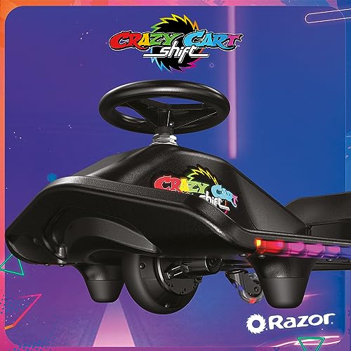 Razor Crazy Cart: LED Lightshow Go-Kart for Kids