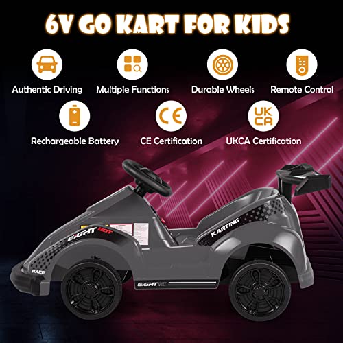 Kids Electric Go Kart with Remote Control