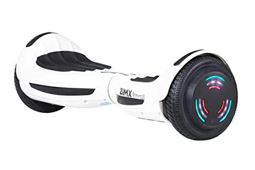 UL2272 Certified White Bluetooth Hoverboard with LED Wheels