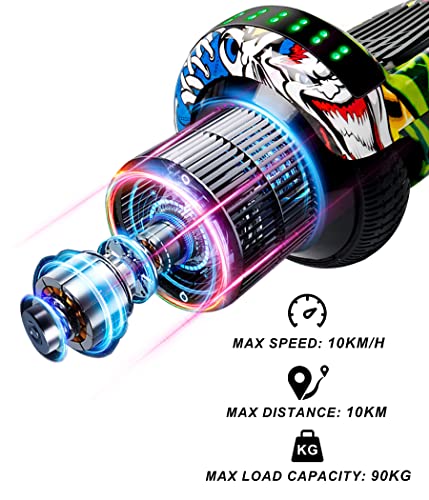 Hoverboard Go Kart Seat with LED Lights & Bluetooth