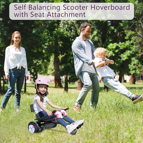 Hoverboard and Kart Bundle, 6.5 inch Scooter