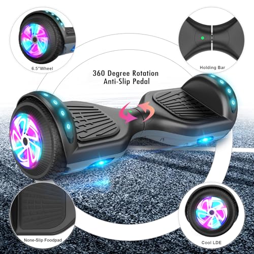 Hoverboard and Kart Bundle, 6.5 inch Scooter