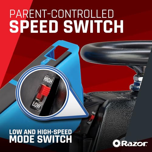 Electric Go Kart for Kids 6+ with Drift Steering