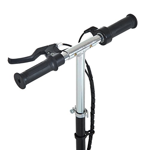 HOMCOM Kids Outdoor Powered Scooter - Black