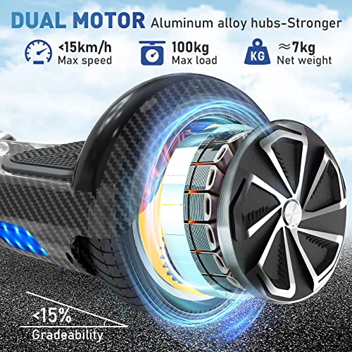 HITWAY 6.5" Hoverboards + Hoverkart + Bluetooth - Kids' Gift
