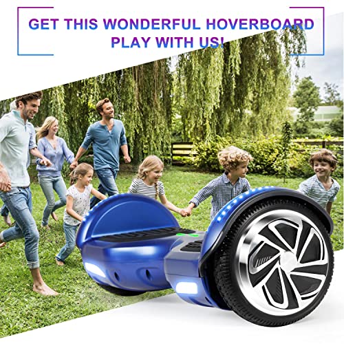 6.5" Bluetooth Hoverboard with LED Lights - Perfect Gift!