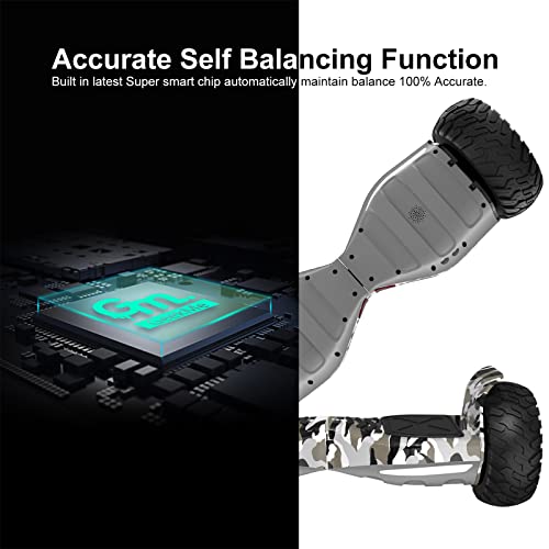 GeekMe Hoverboards: All Terrain Electric Scooter with LED Lights