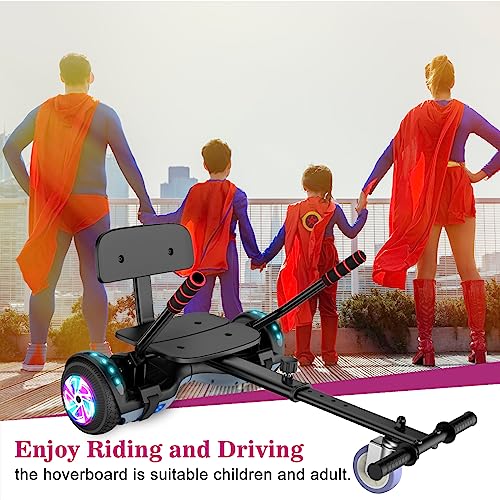 Hoverboard and Kart Bundle, 6.5 inch Scooter