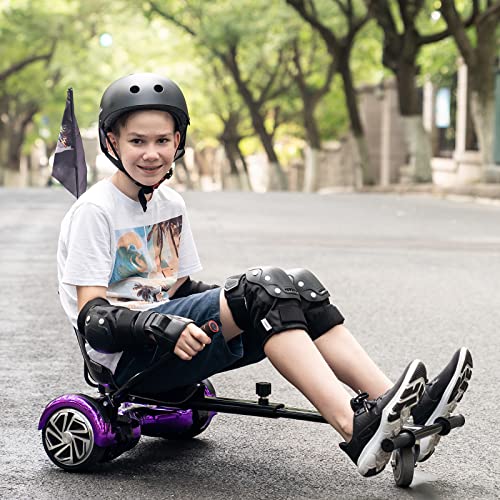 HITWAY 6.5" Hoverboards + Hoverkart + Bluetooth - Kids' Gift