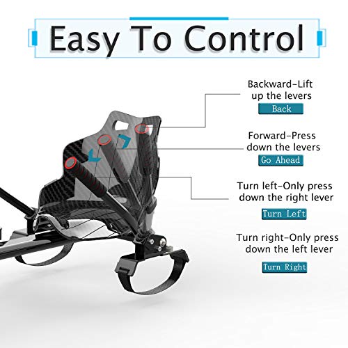 HITWAY 6.5" Hoverboards + Hoverkart + Bluetooth - Kids' Gift