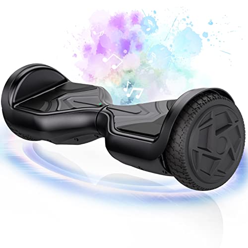 SISIGAD 6.5" Hoverboard with Bluetooth for All Ages