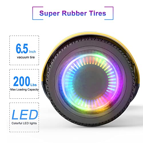 6.5" Bluetooth Hoverboard with LED Lights | Adult & Kids