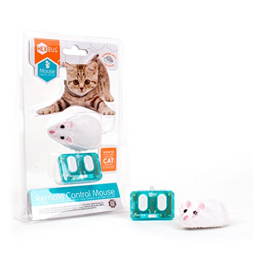HEXBUG Remote Control Cat Toy, White