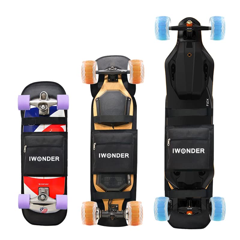 IWONDER Electric Skateboard Bag: Adjustable and Foldable Travel Backpack