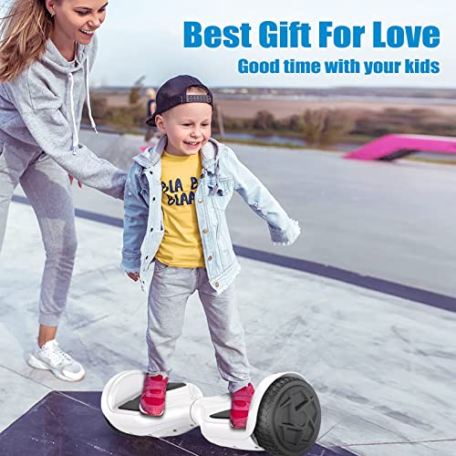 SISIGAD 6.5" Hoverboard with Bluetooth for All Ages