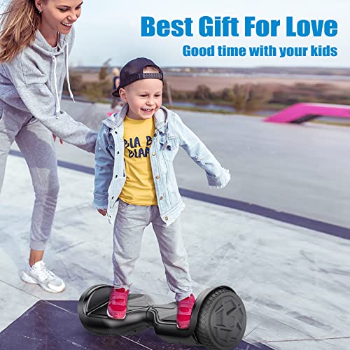 SISIGAD 6.5" Hoverboard with Bluetooth for All Ages