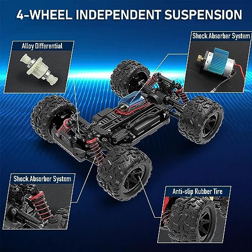 DEERC RC Cars: High Speed 4WD Off Road Toy