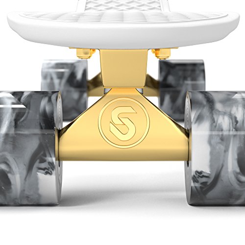 Skatro Mini Cruiser Skateboard: Retro Style, Complete