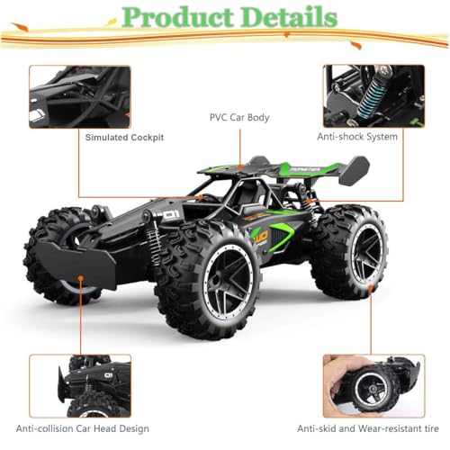 SZJJX RC Car Truck, 2.4Ghz High Speed 2WD
