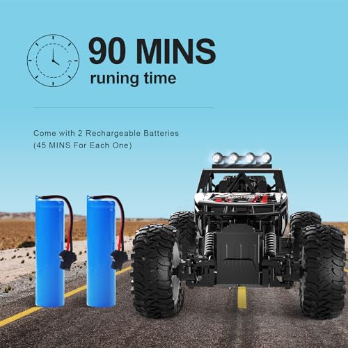 DEERC RC Cars 1:14 Off Road Monster Truck