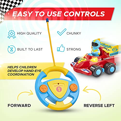 My First Remote Control Car for Toddler - Ages 1-3