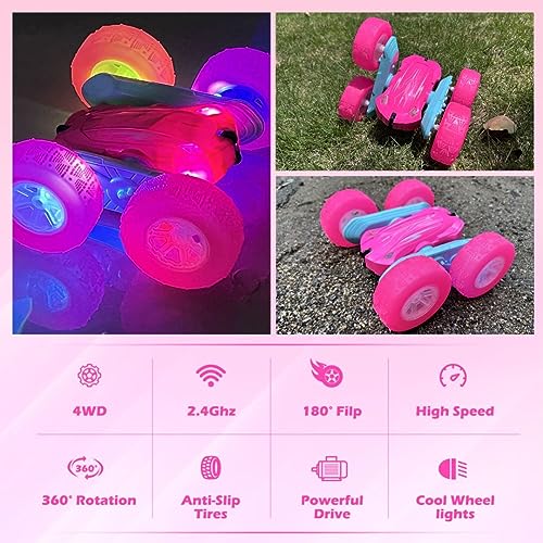 Rodzon Remote Control Car for Kids - Pink