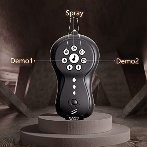 Realistic RC Spider Toy with Music and LED