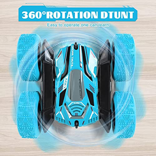 360°Flips Rc Stunt Cars with Music Headlights
