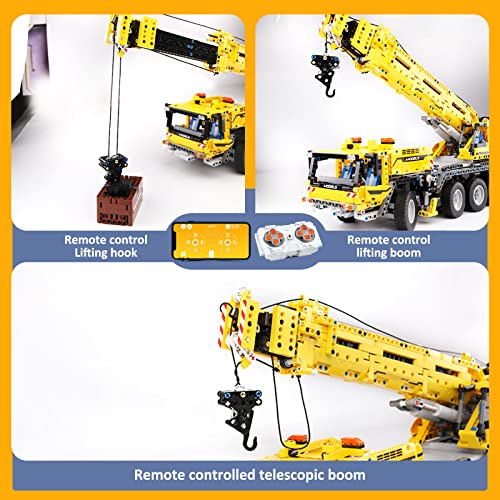Julvo 13107 Crane Truck Building Kit - Remote Controlled