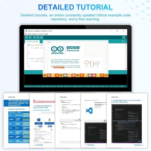 GeeekPi Starter Kit: Arduino, ESP32, Raspberry Pi Beginners