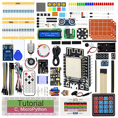 Ultimate ESP8266 Starter Kit: Wi-Fi, MicroPython, 109 Projects