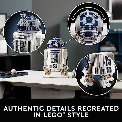 Star Wars R2-D2 Droid Building Set with Lightsaber