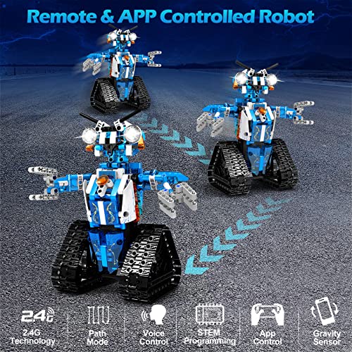 IKUPER Robot STEM Kit for Kids (369+Pcs)