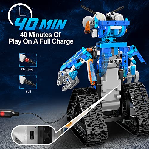 IKUPER Robot STEM Kit for Kids (369+Pcs)
