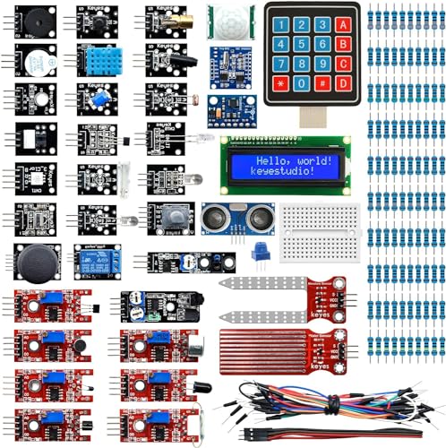 37-in-1 Sensor Modules Kit: Arduino, Raspberry Pi, Starter