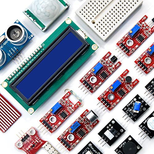37-in-1 Sensor Modules Kit: Arduino, Raspberry Pi, Starter