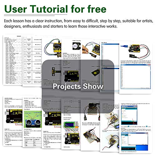 37-in-1 Sensor Modules Kit: Arduino, Raspberry Pi, Starter