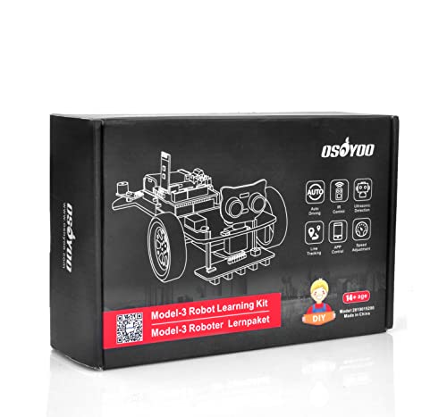 OSOYOO Model 3 Robot Car: DIY Kit for Arduino