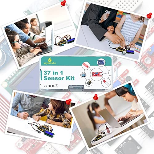 37-in-1 Sensor Modules Kit: Arduino, Raspberry Pi, Starter