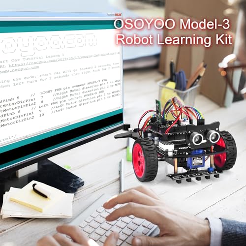 OSOYOO Model 3 Robot Car: DIY Kit for Arduino