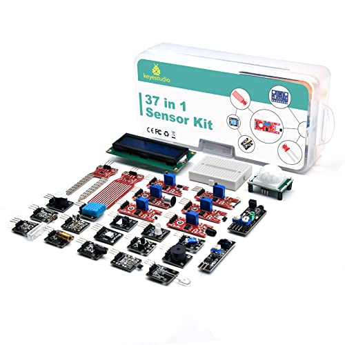 37-in-1 Sensor Modules Kit: Arduino, Raspberry Pi, Starter