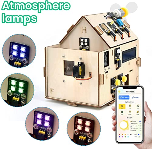 KEYESTUDIO Smart Home Starter Kit with Arduino ESP32