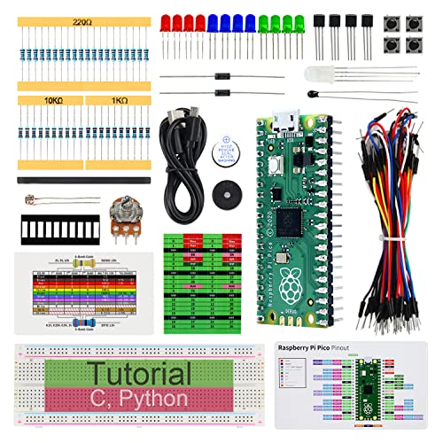 FREENOVE Raspberry Pi Pico Starter Kit -- 142 Items
