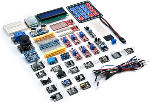 37-in-1 Sensor Modules Kit: Arduino, Raspberry Pi, Starter