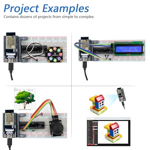 Ultimate ESP32 Starter Kit: Camera, Python, 814-Page Tutorial