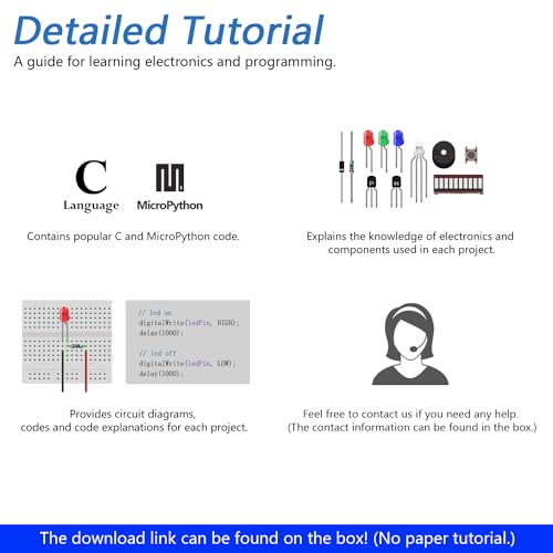 ESP32-WROVER Starter Kit: Camera, Python, 536-Pg Tutorial (173 Items)