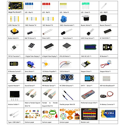 Arduino MEGA R3 Starter Kit - STEM Education