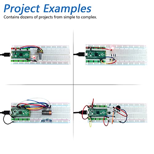 FREENOVE Raspberry Pi Pico Starter Kit -- 142 Items